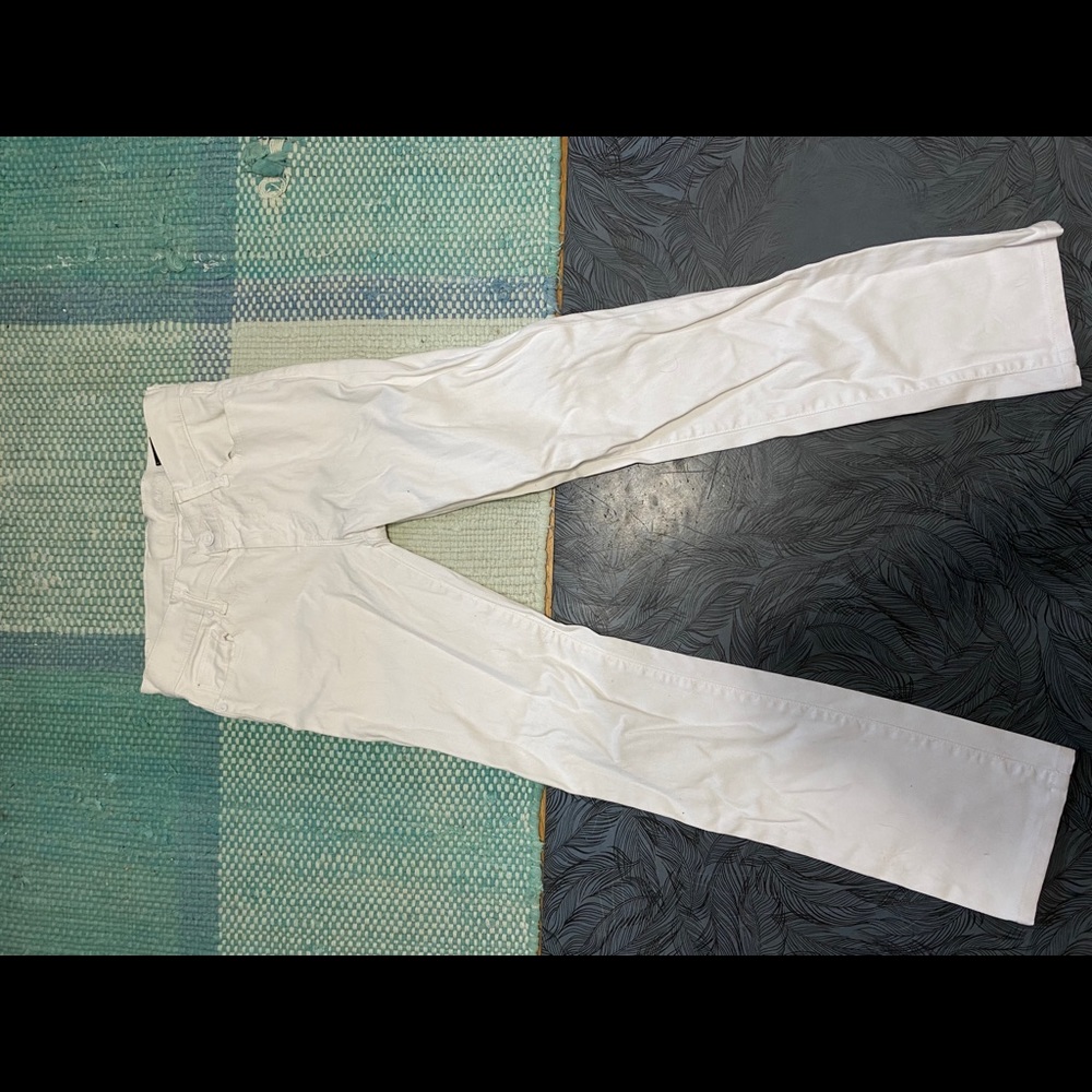 7 For All Mankind Straight Leg Mid-Rise Jeans 27